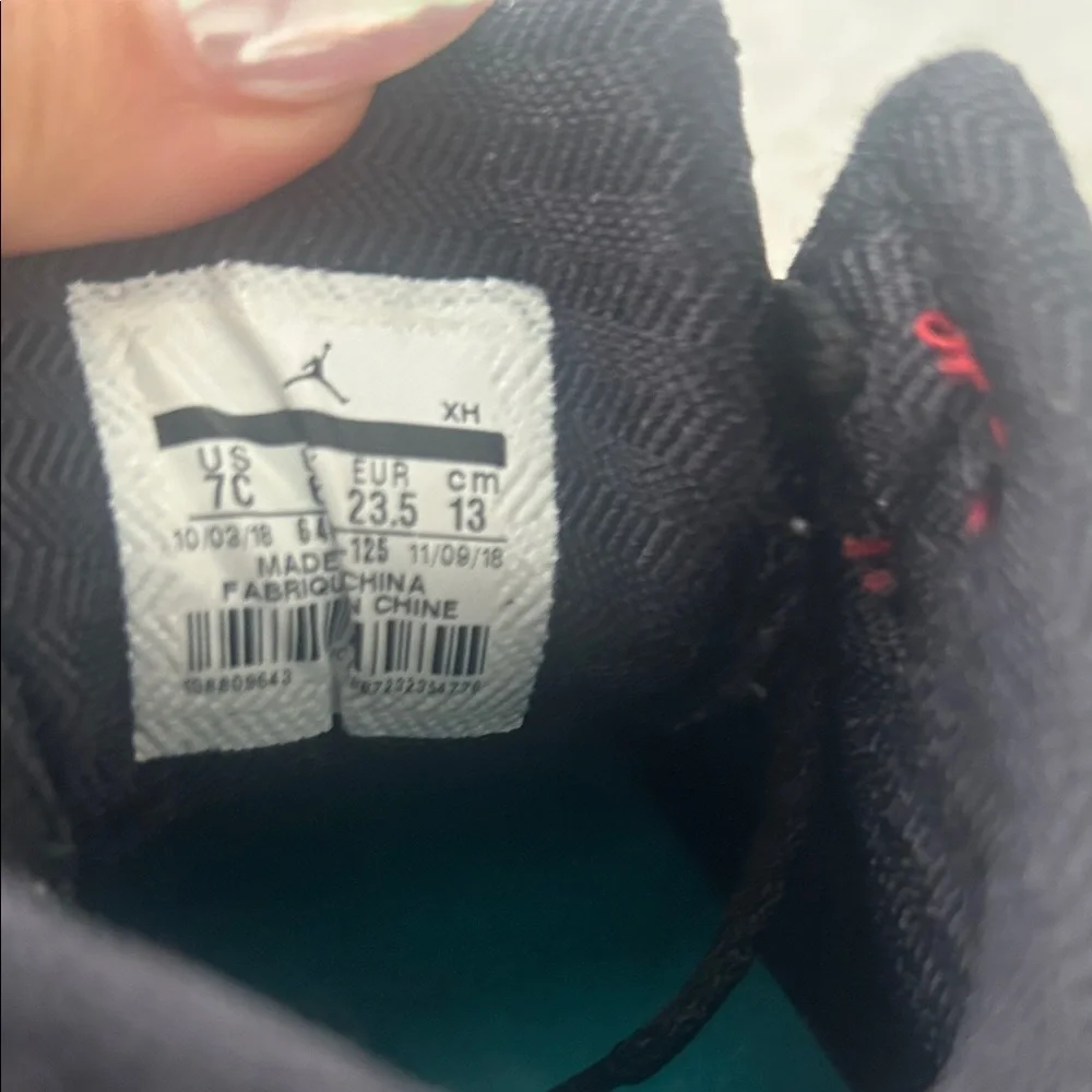 2018 Nike Air Jordan 1 Mid Multi Color Retro Youth Kids 7c